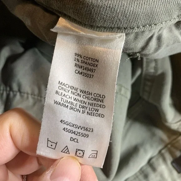 Joe’s Jeans High Rise Crop Jeans Green Size 30 The Slim Kick Ankle Trousers - Picture 7 of 9